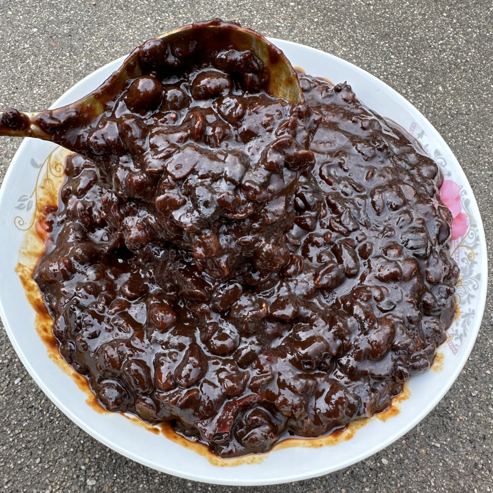 黄豆酱原味黄豆焖酱六安特产农家传统手工黑酱大酱蘸酱豆瓣酱豆子