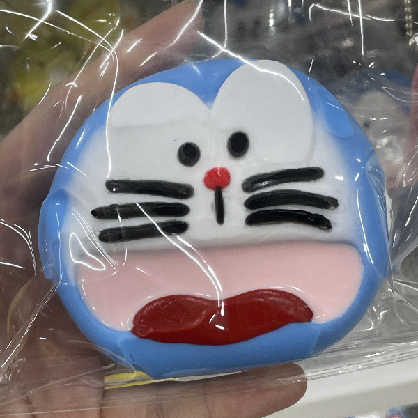 手工解压捏捏A梦-食品级硅胶（默认微瑕）约190克
