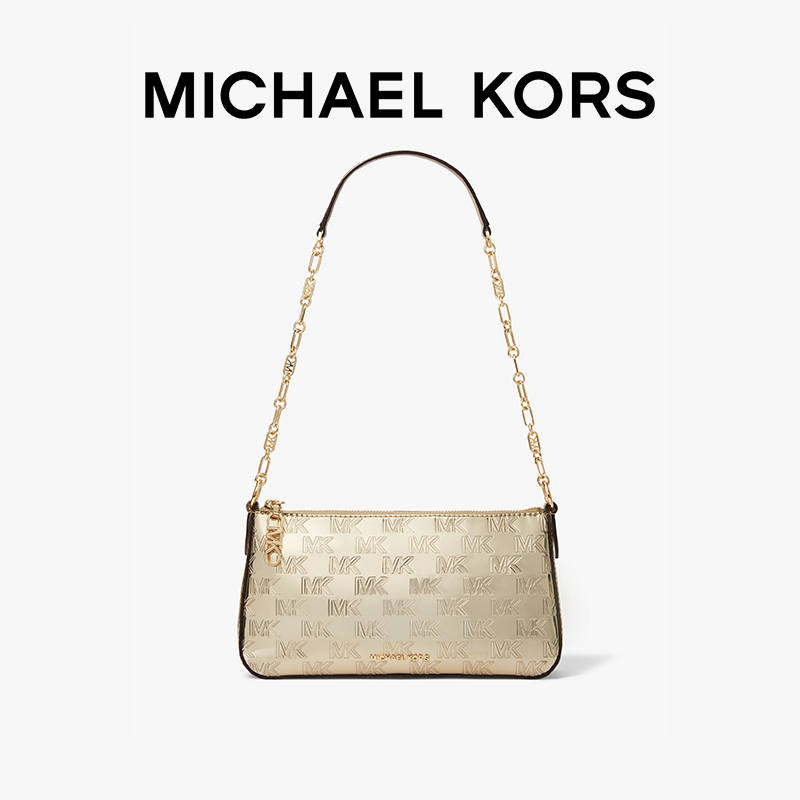 MICHAEL KORS Empire 中号镜面压花单肩包
