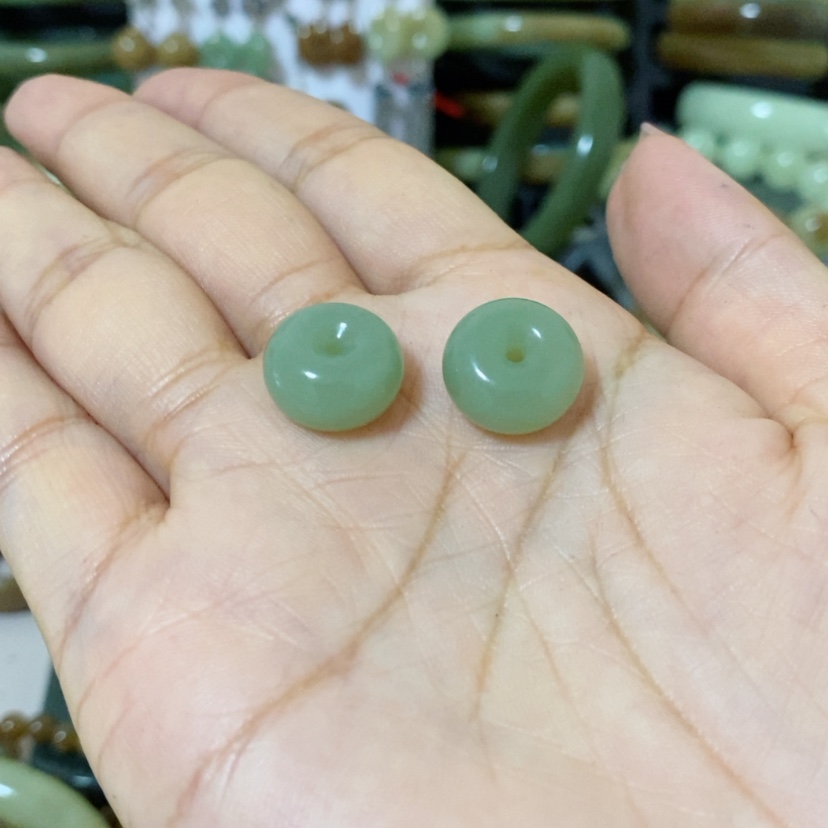【闪购商品】和田玉颈饰未镶嵌空****后