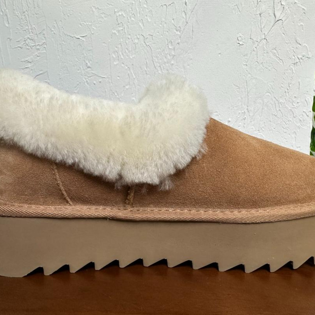 CZ【厚底大喜庆】新款厚底妮塔大喜庆 皮毛一体雪地靴保暖百搭