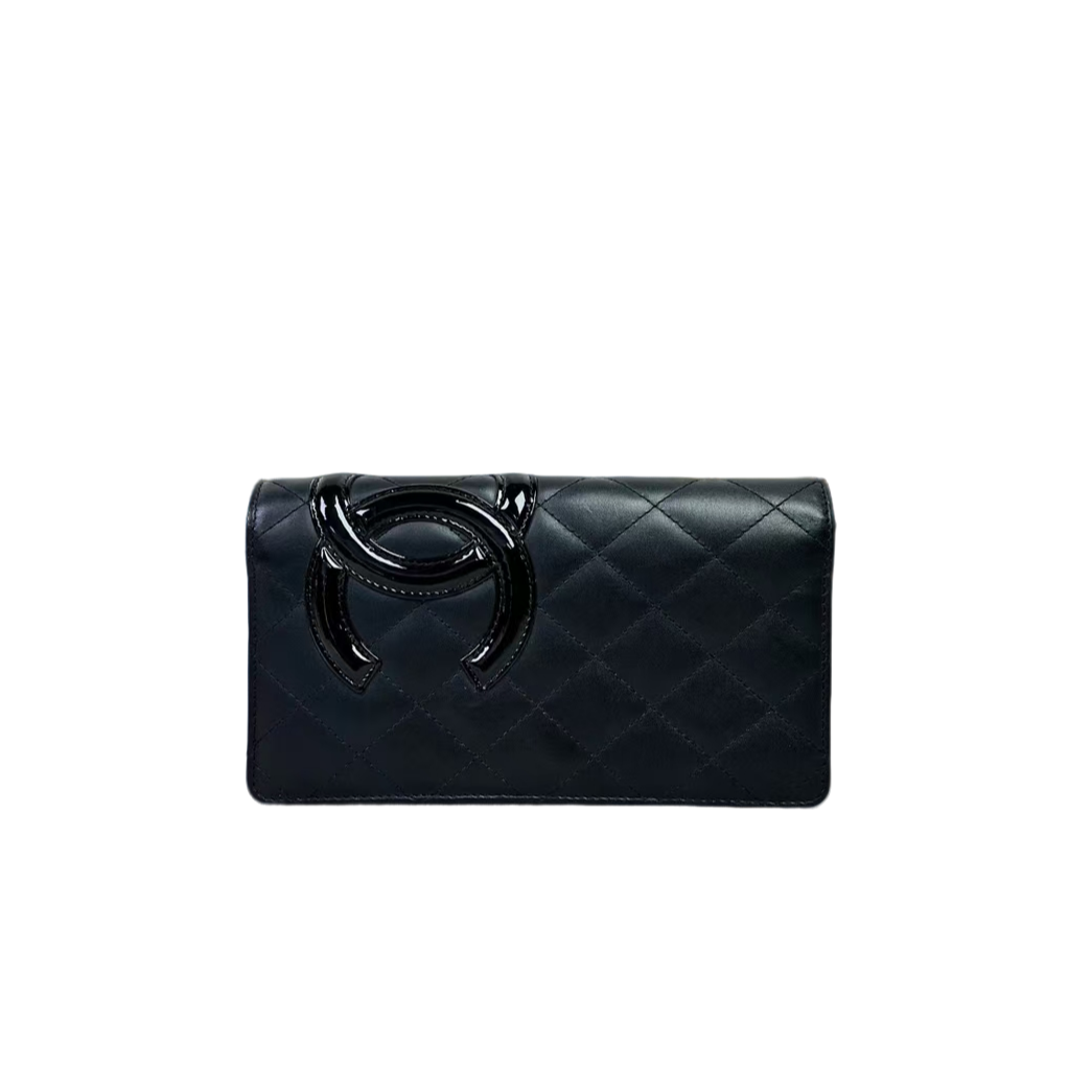 99新 Chanel/香奈儿 康鹏钱包 配链条（奢博会）