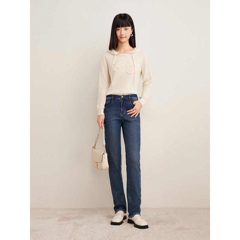 Goodland美地冬季新款休闲时尚百搭毛针织衫LC34506470