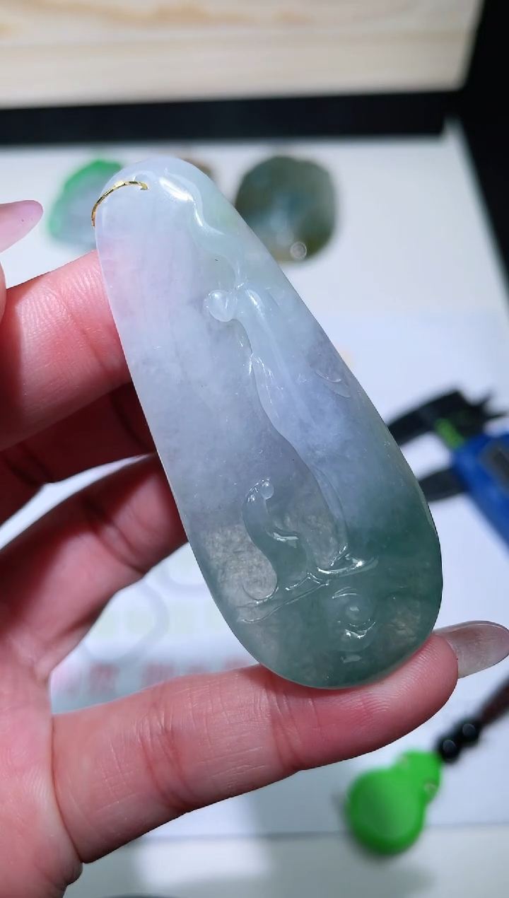 【闪购商品】翡翠颈饰未镶嵌0495638227