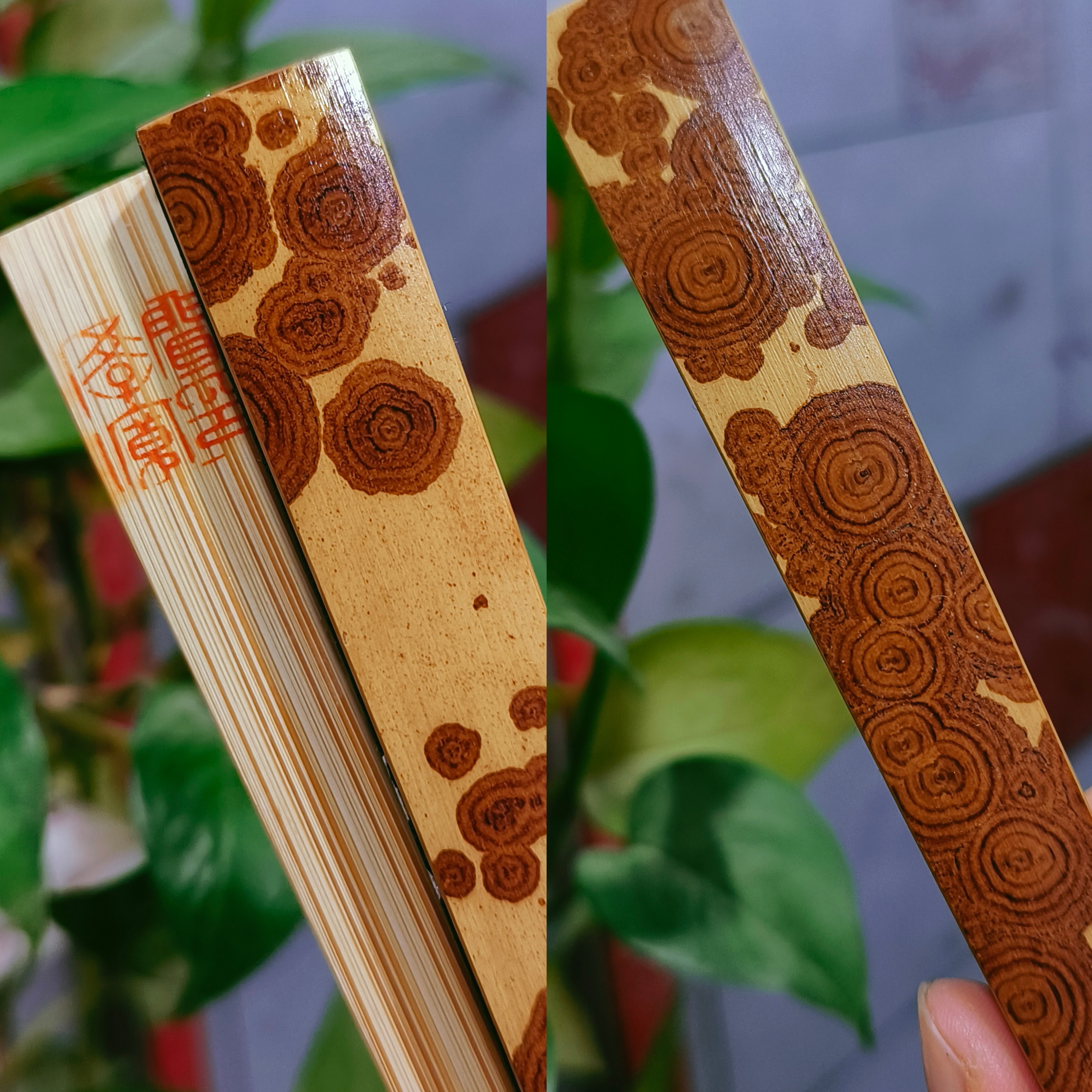新品重器非遗大师闻学宽制爆老料云南绿春开山老料湘妃竹折扇95寸