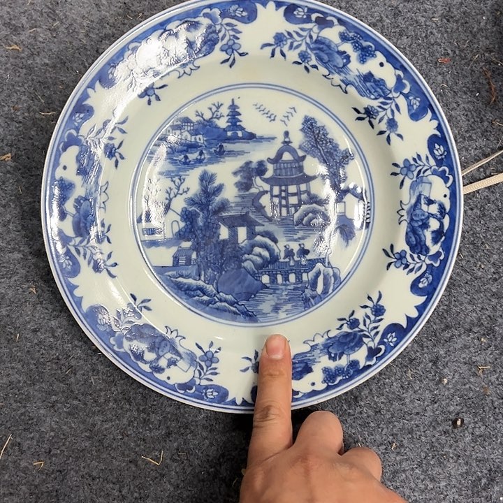 盘景德镇陶瓷艺术陶瓷