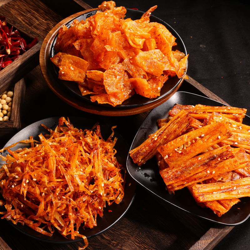 豆有味豆皮豆丝豆卷辣条零食麻辣酥脆辣片儿时怀旧解经典严选方便