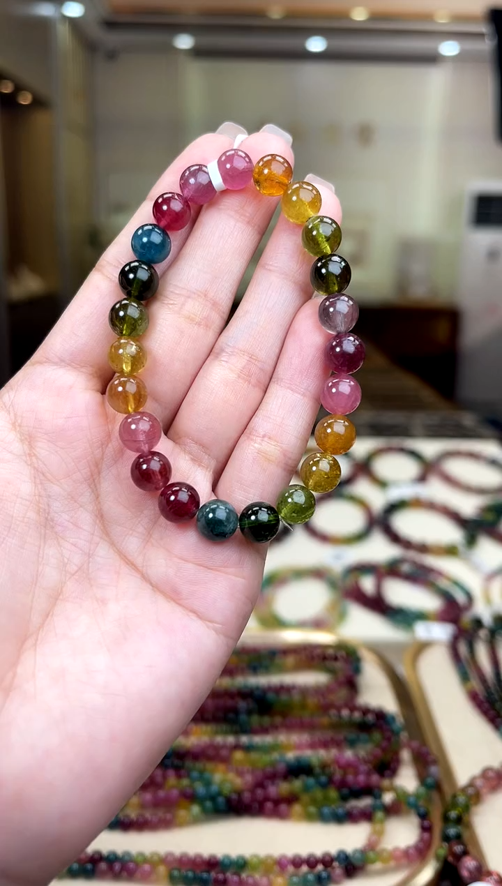 【闪购商品】碧玺/未镶嵌8mm+碧玺单圈多样性发货