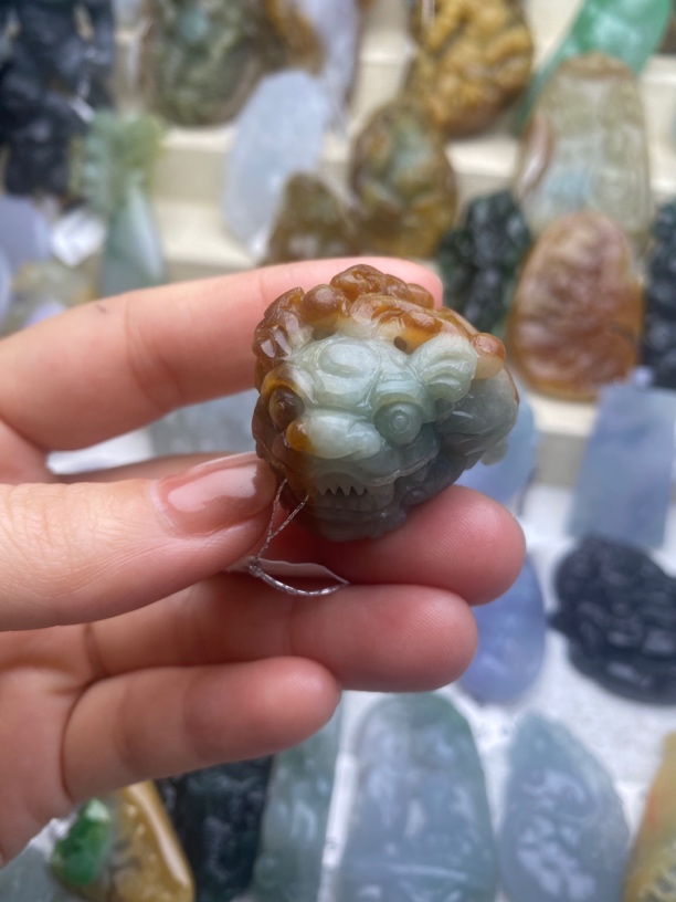 天然翡翠a货貔貅