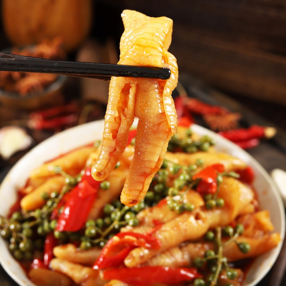 【小时达】A级一斤起乐享装无骨鸡爪深夜零食送到家【好东西】