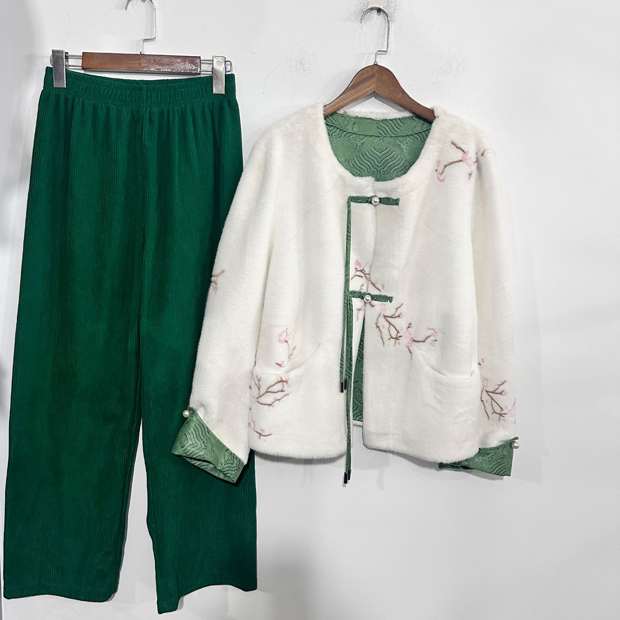 【套装】秋冬季新款长袖百搭套装休闲女装7525[IWE]J