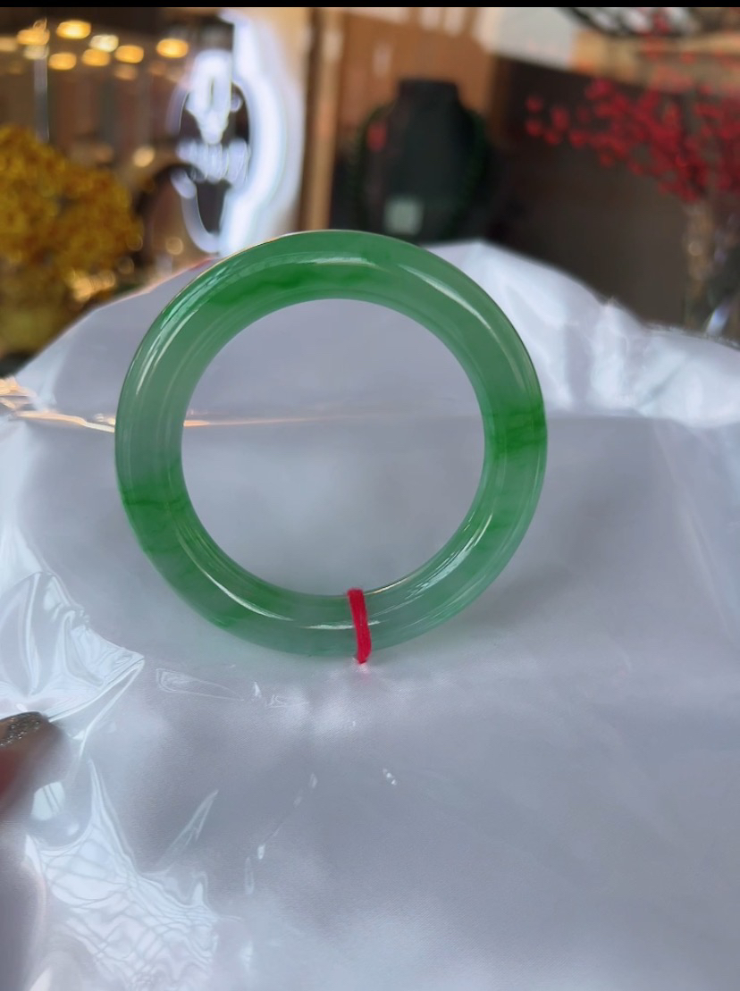 翡翠手镯测量方式方法图，慎拍，珠宝