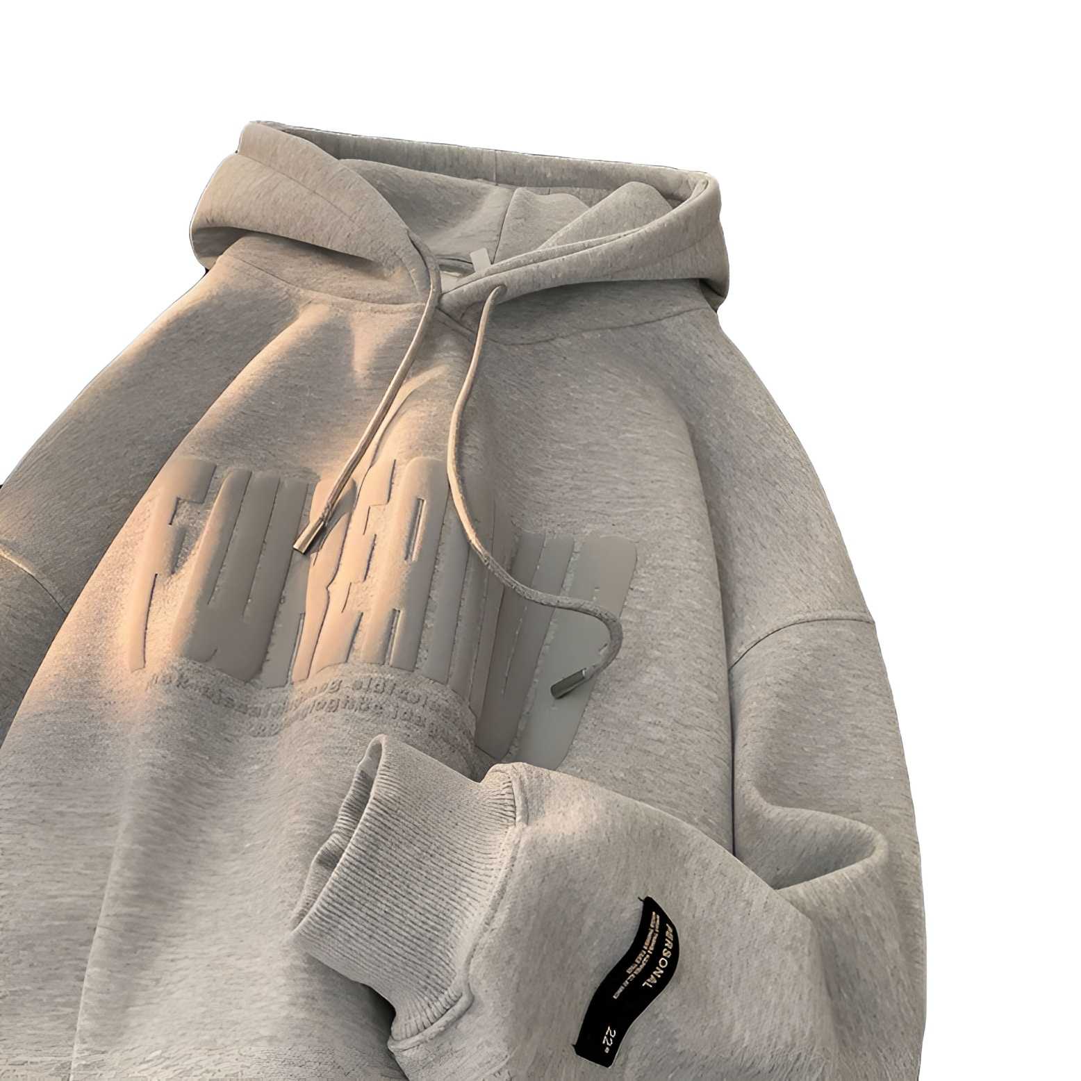 重磅美式复古连帽卫衣男秋冬季vibe潮流小众宽松外套新款加绒上衣