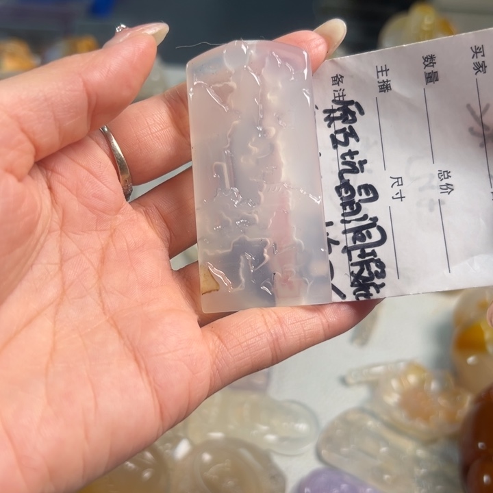 玛瑙/玉髓吊坠(不含链)未镶嵌