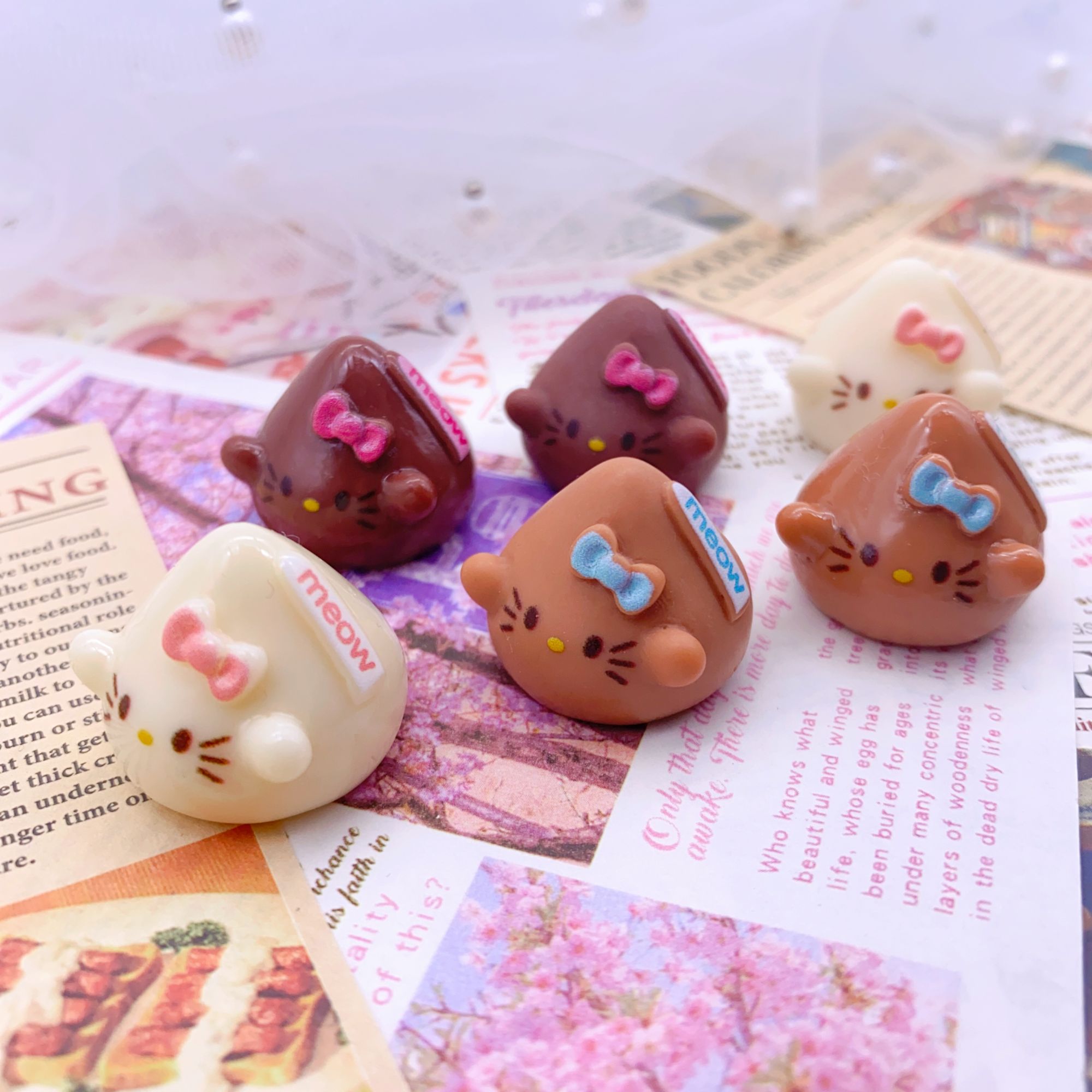 6折清 A768-865 新款定制食玩diy  奶油胶树脂