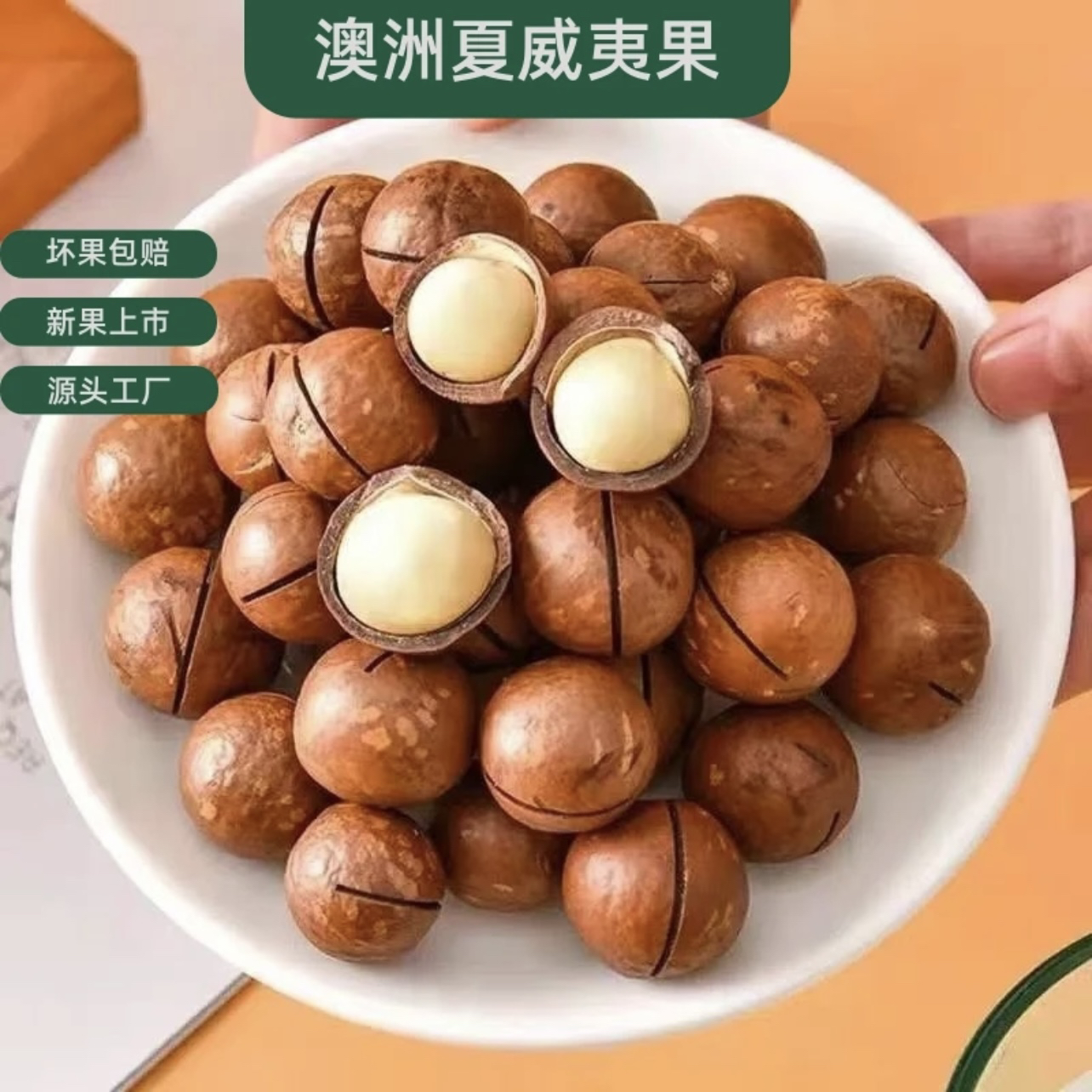 夏威夷果新货奶香味酥脆坚果炒货坚果零食批发营养