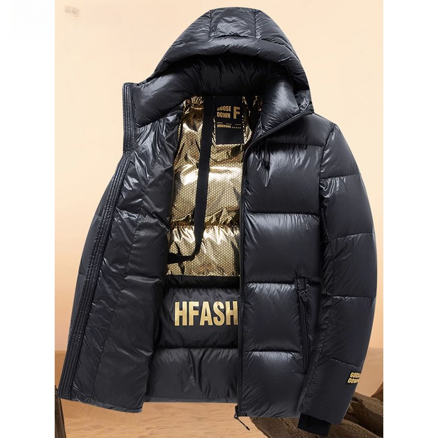 波司澄白鸭绒羽绒服男装新款连帽冬季高端上衣反季加厚情侣装抗寒