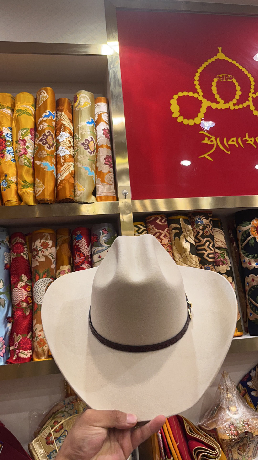 欧美风藏式礼帽时尚百搭藏族帽子西部牛仔帽