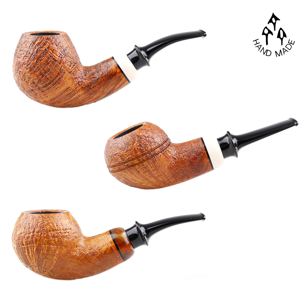 齐国斌工作室运动系列烟斗手工石楠木烟斗自由式进口男士入门专用