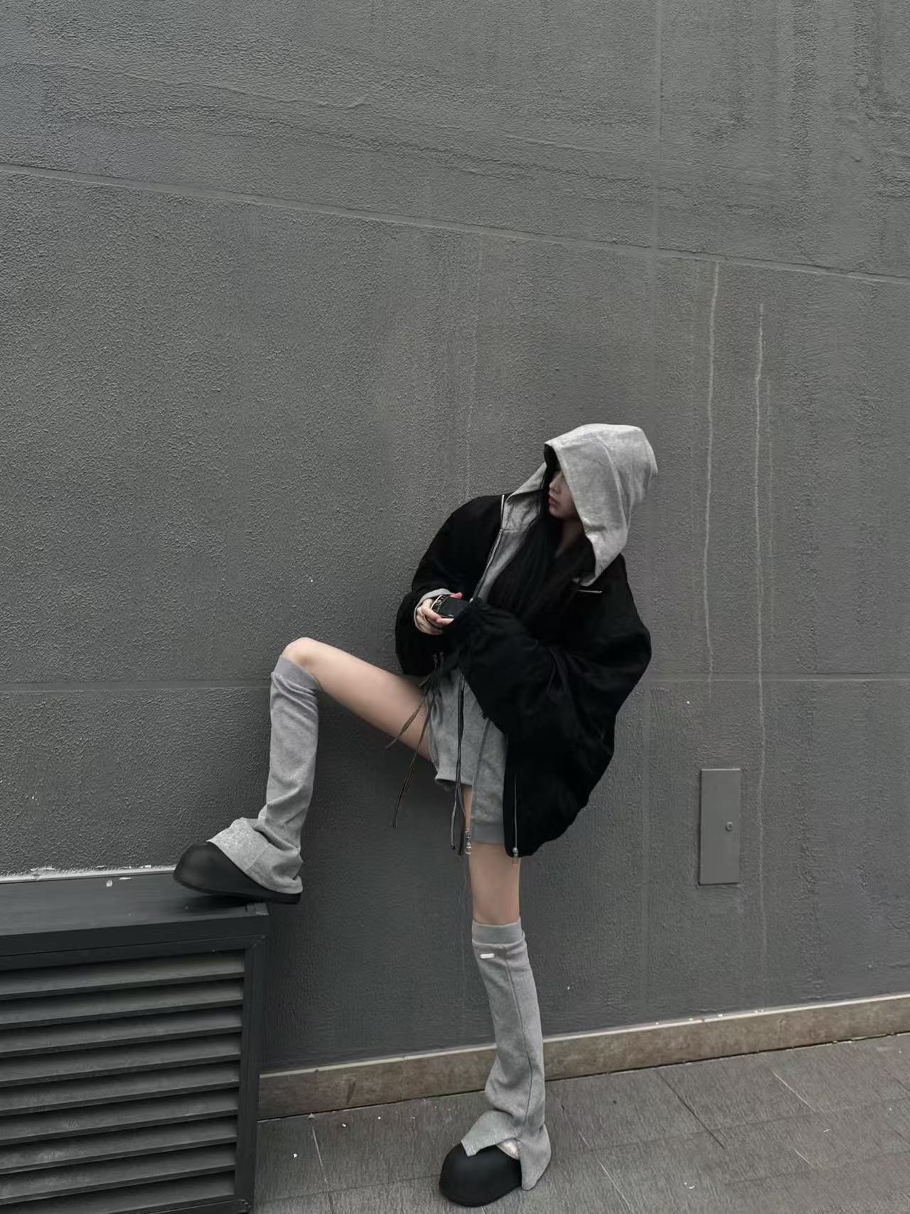 【ZHAHA工作室】辣妹设计感小众上衣！辣妹显瘦！