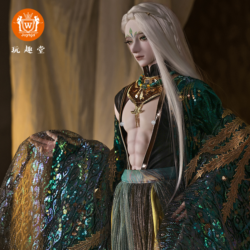 正版3分bjd娃娃孔雀明王神话风龙魂贵族关节可动树脂玩偶男Joybjd