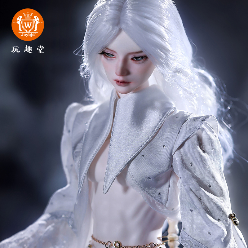 官方正版四分bjd娃娃SD玩偶鲸落奇幻风全套原创鱼骨背饰树脂娃娃