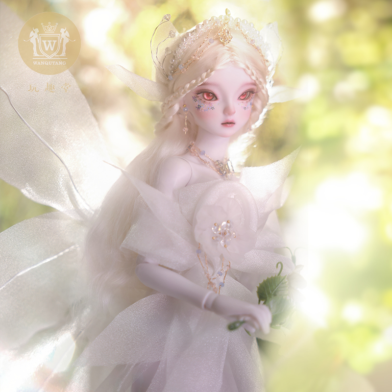 正品bjd/sd娃娃欧若拉精灵翅膀4分人形偶xaga贵族gem现货碎花妆