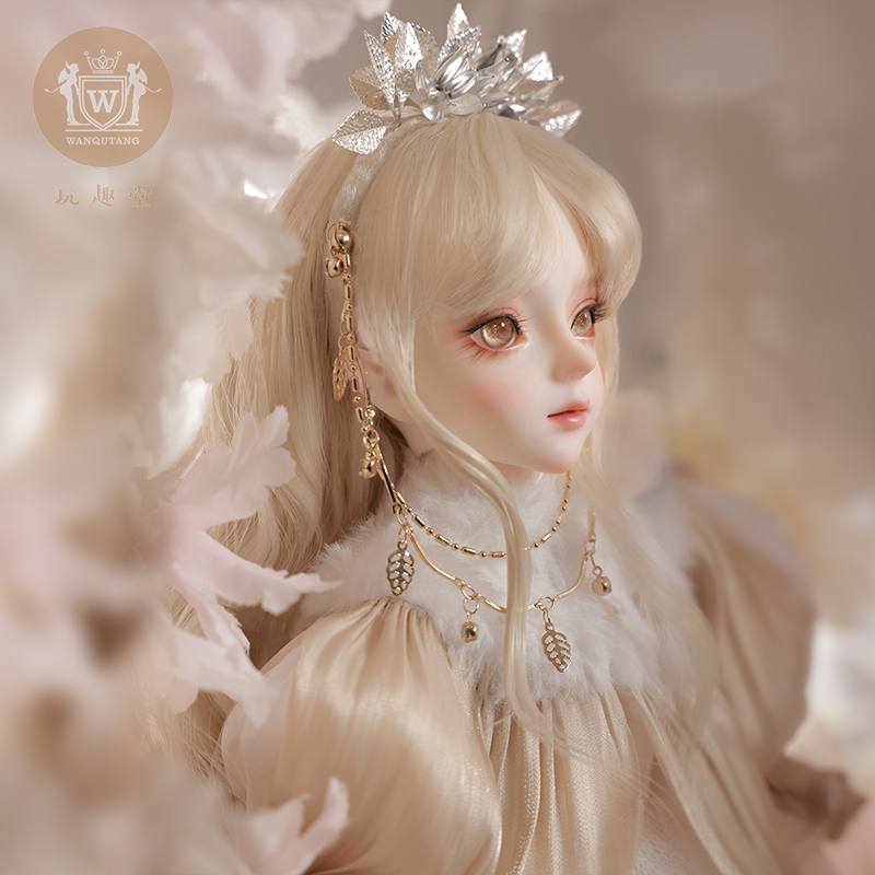 正品bjd4分sd人形玩偶莹尘花冠精灵可动树脂人偶xaga贵族gem原创