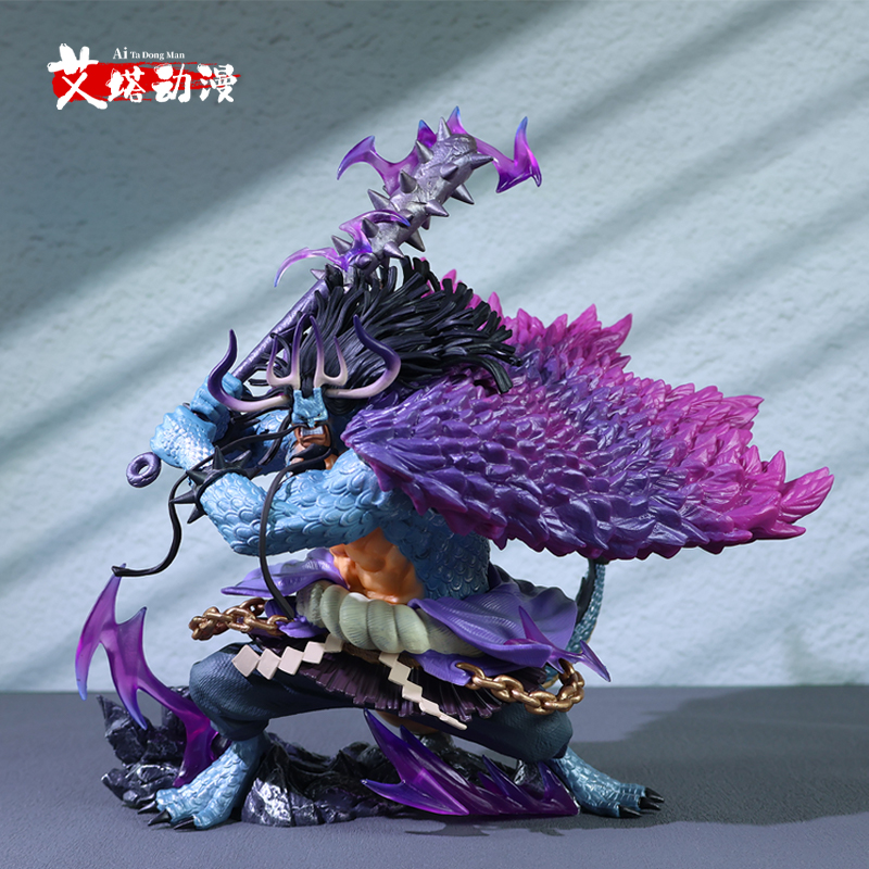 海贼王GK周边四皇百兽凯多手办 霸海动漫模型桌面摆件公仔礼物