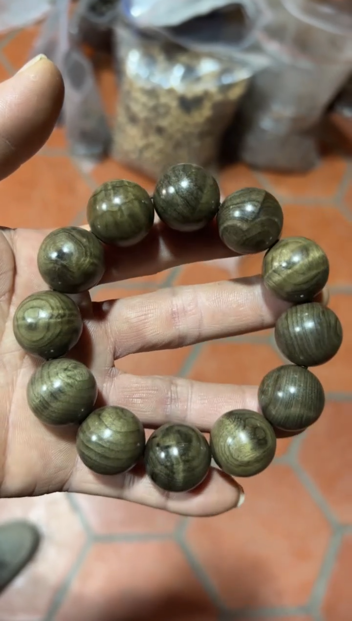 【闪购商品】阴沉木手串/手链2.0水波32