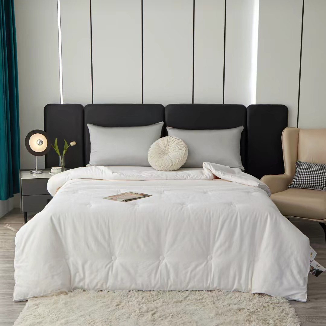 长绒棉提花杜邦被秋冬被(空边滚包卷边10年包退换)