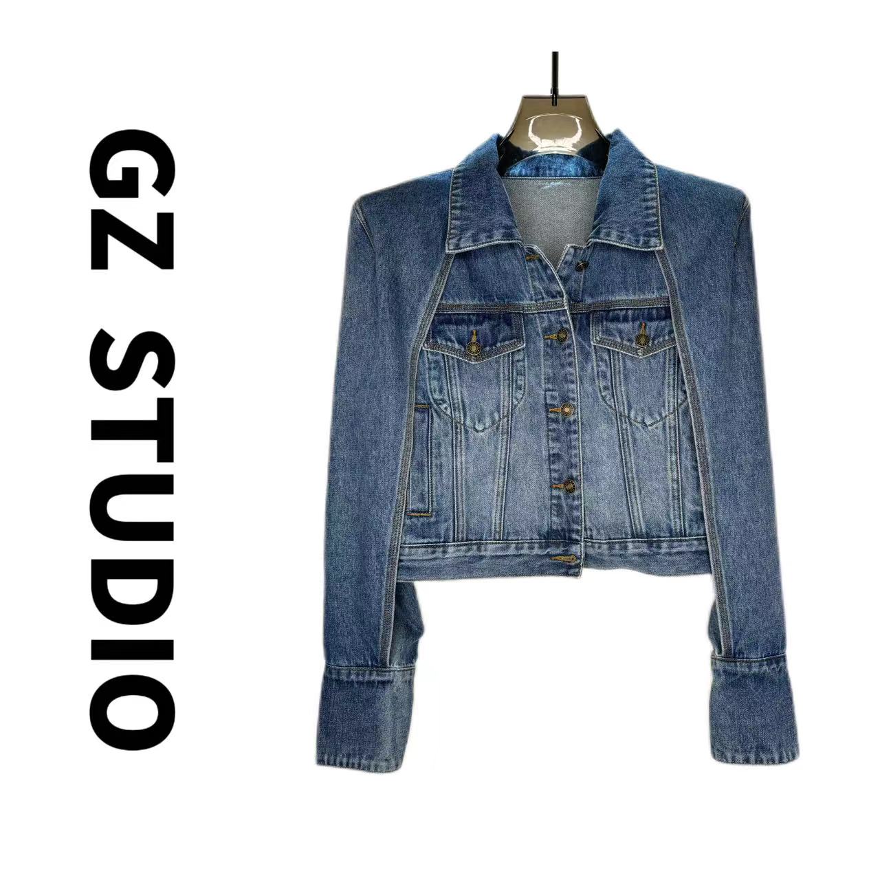 【city walk】牛仔短外套