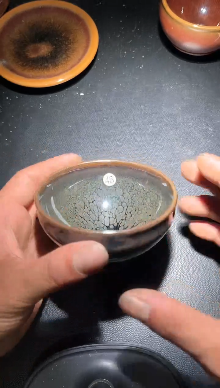 【闪购商品】茶盏46微微暇建窑建盏