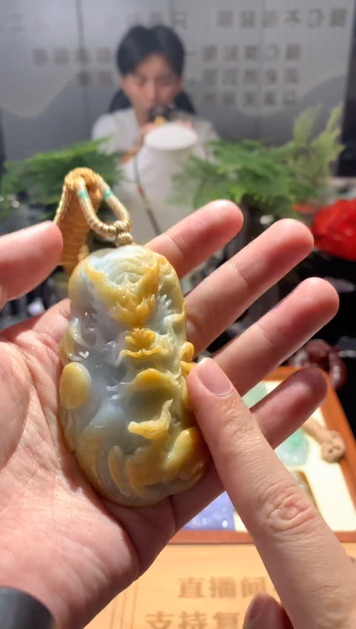 【闪购商品】翡翠吊坠(赠链)未镶嵌1