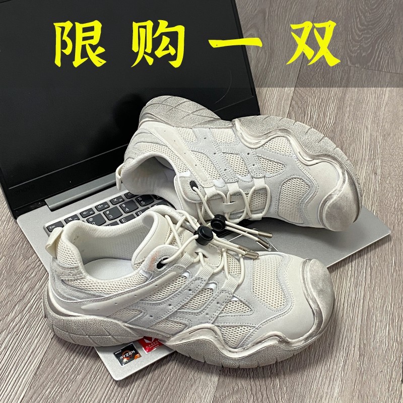 百丽纯爱小众设计丑萌鞋女2023年夏季新款网红复古百搭学生老爹