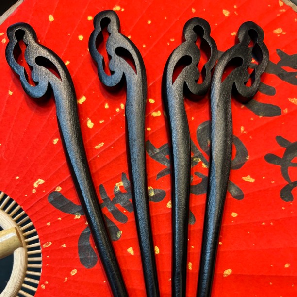 发簪古风木发簪简约中式气质日常古典国风盘发簪