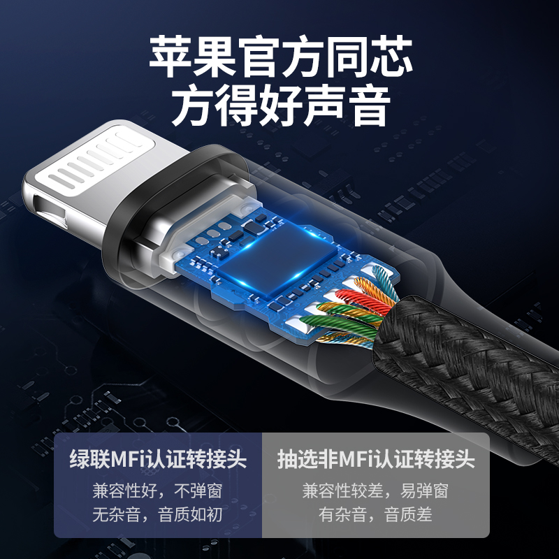 适用适用苹果15耳机转接头iphone转换头转换器有线转接口lightnin
