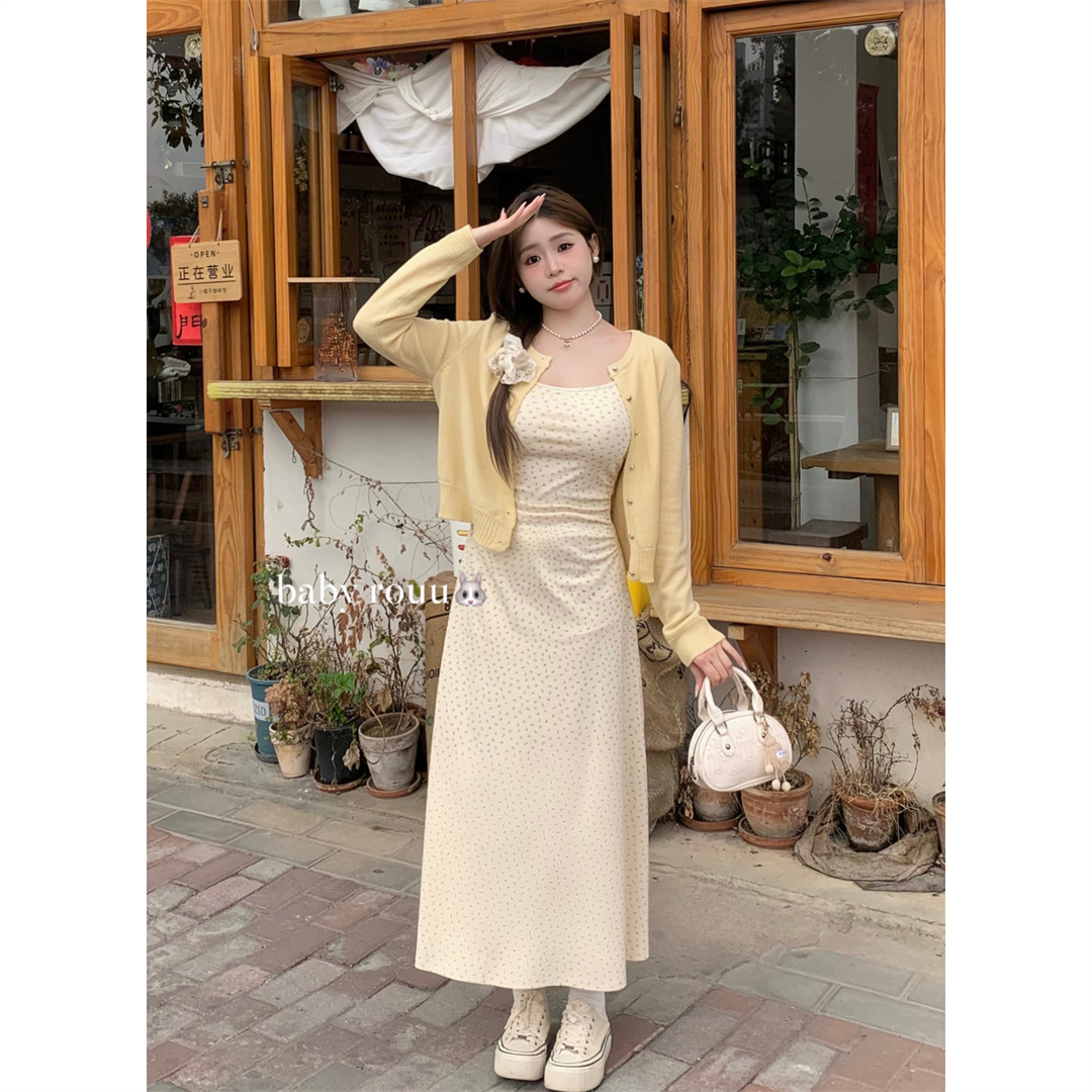 baby rouuXDHJ麦990001【舒适奇遇-连衣裙】春夏休闲法式女装连衣裙