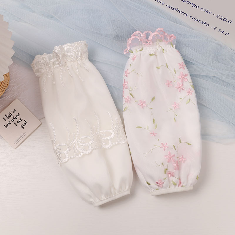 羽绒服专用袖套高级感袖套2022新款冬季防脏羽绒服护袖女款办公室