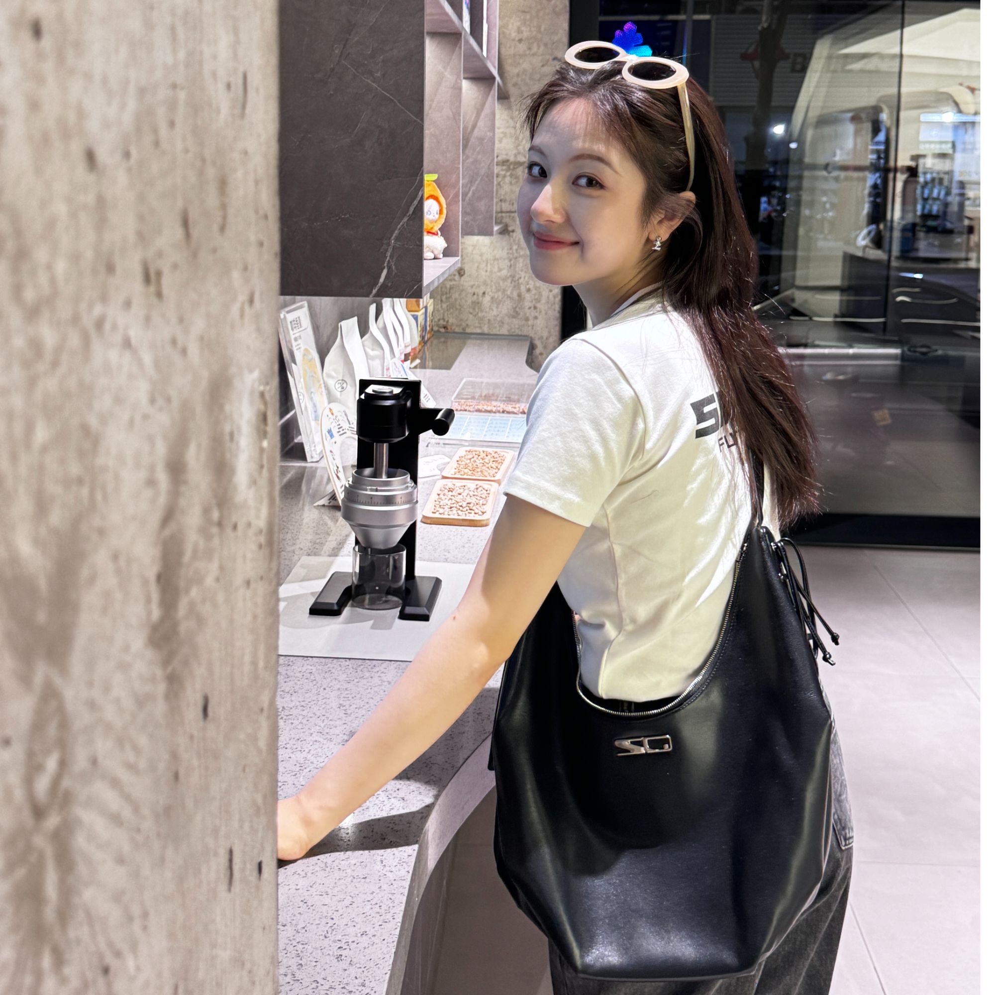 李兰迪赵昭仪同款小众设计SQUAREline大容量百搭新月包牛角饺子包