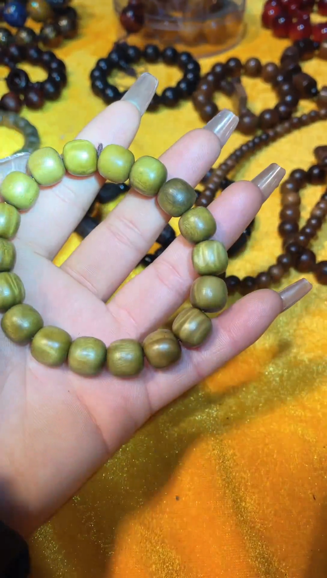 【闪购商品】檀木绿檀苹果珠