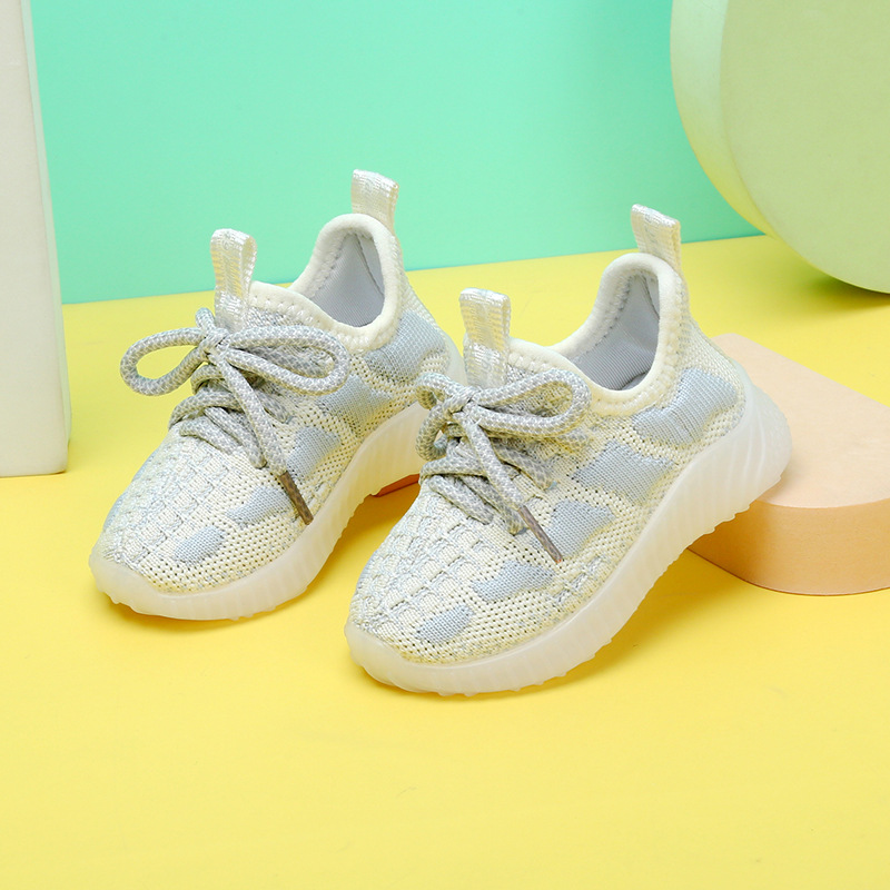 小童椰子鞋透气宝宝学步鞋子春秋新款女童单鞋男童运动鞋