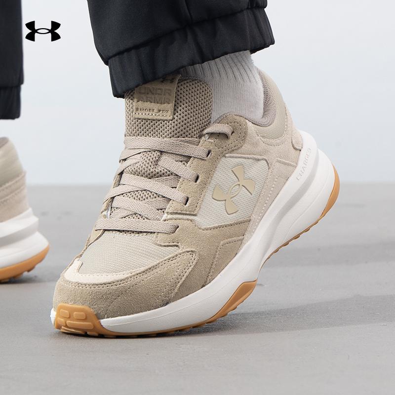 安德玛休闲鞋男2025欧若风轻便缓震运动鞋跑步健身训练鞋3027731