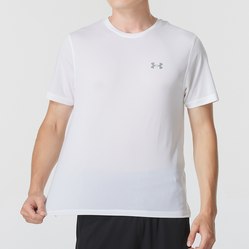 【正品】UA安德玛短袖夏季新款修身健身男休闲服训练运动T恤1382582
