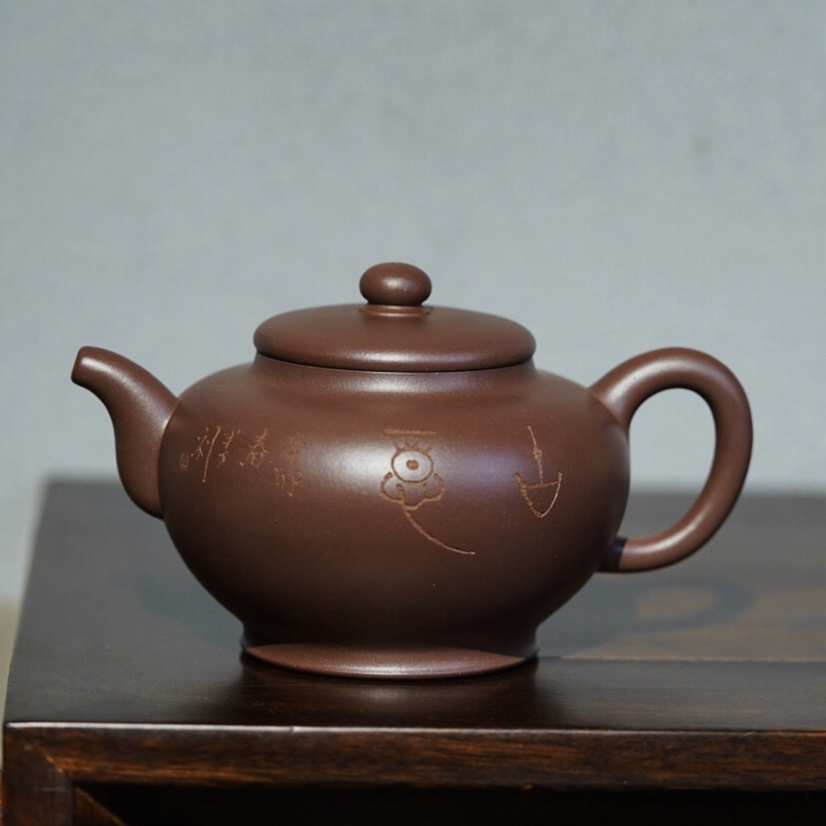 惠藏紫砂 宜兴紫砂壶 实力派李寒勇全手工制作 吴东元刻绘 藏器