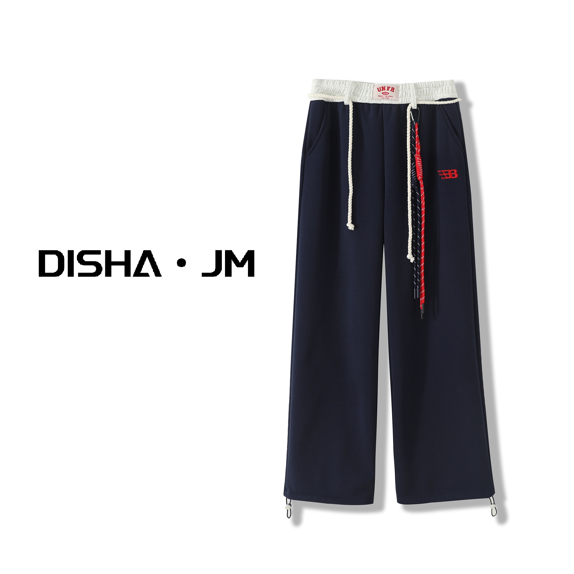 春秋新品韩版百搭显瘦宽松直筒裤休闲时尚运动长裤女士卫裤