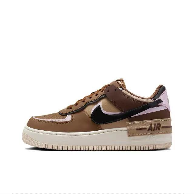 NIKE/耐克女鞋 AF 1空军 Shadow 雅丹风 增高轻便板鞋 DZ1847-200