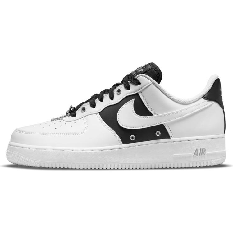 NIKE/耐克男鞋 AF 1 黑白空军一号 经典百搭 休闲板鞋 DA8571-100