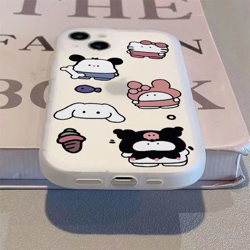 三丽鸥苹果15ProMax手机壳iPhone14全包13可爱12卡通11防摔xr女8p