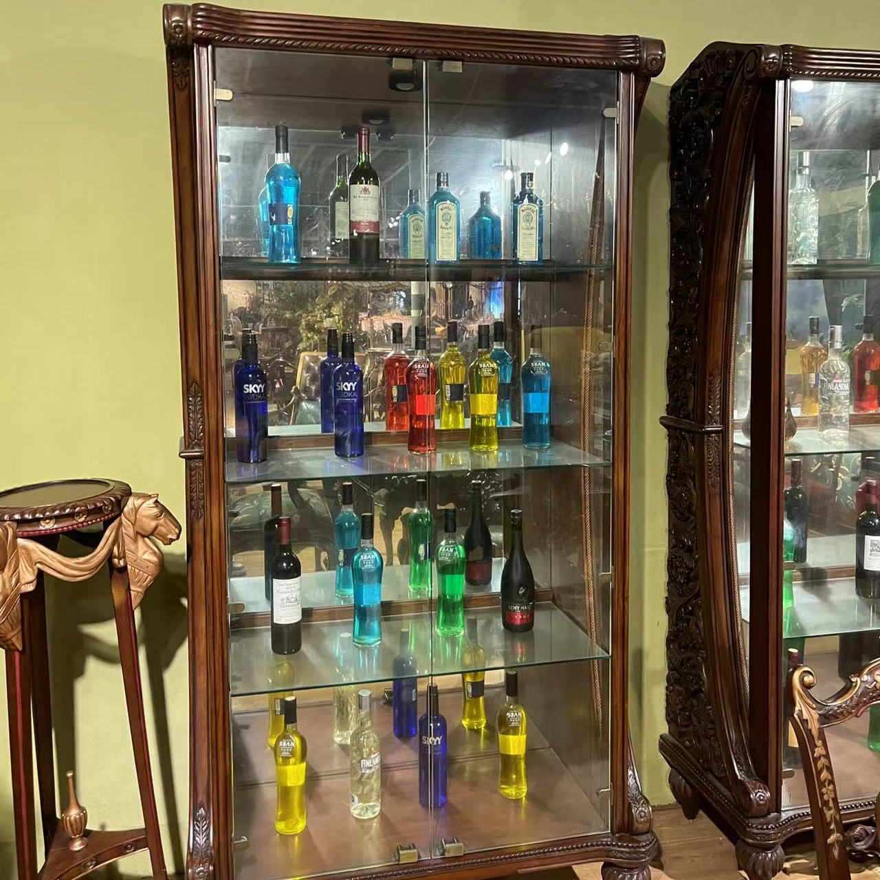 YN-220 玻璃酒柜 1050*450*2070